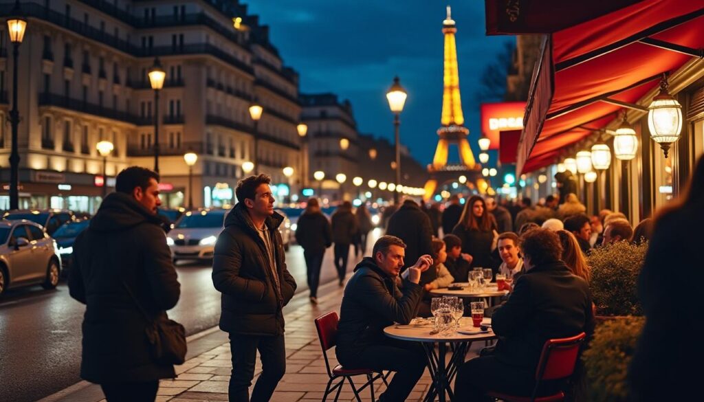 découvrez comment paris la nuit, entre insécurité et bruits urbains, influence la vie locale. plongée dans l'adaptation des parisiens face aux défis nocturnes, des stratégies de sécurité aux moments de convivialité.