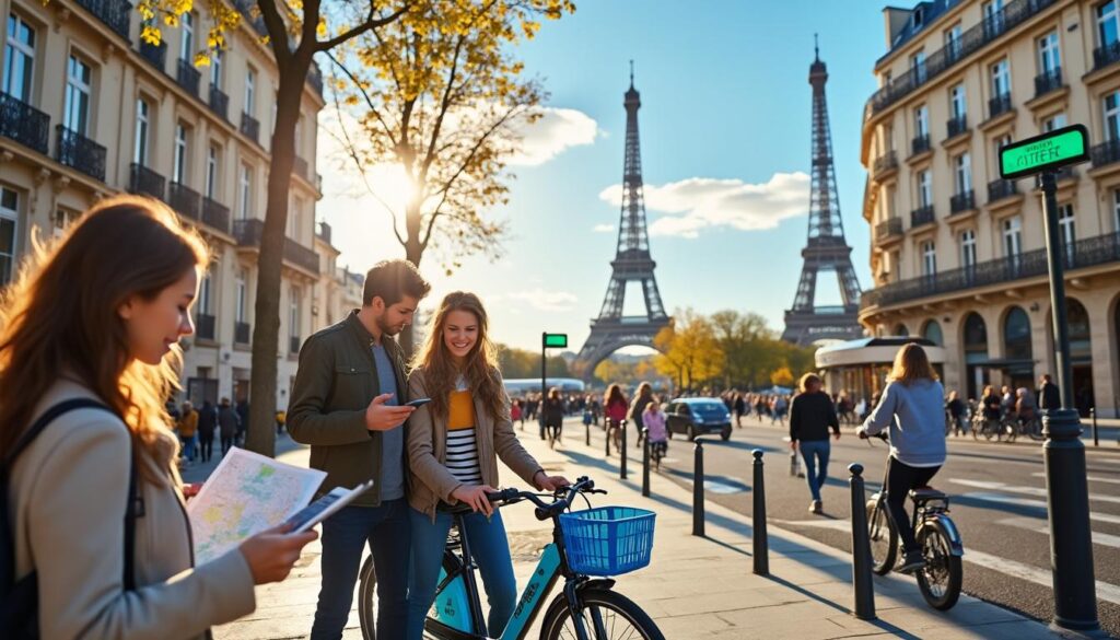 découvrez les meilleurs conseils pour vous déplacer facilement à paris en tant que touriste, grâce aux transports en commun, aux vélos en libre-service et aux astuces locales.