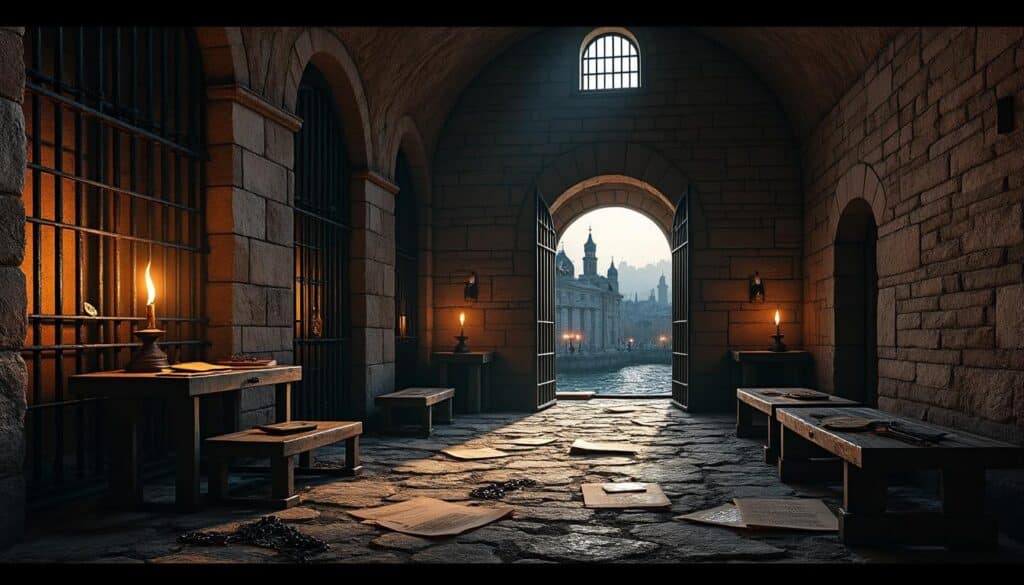 découvrez la conciergerie et son parcours historique unique retraçant l'histoire carcérale durant la révolution française, un témoignage fascinant du passé.