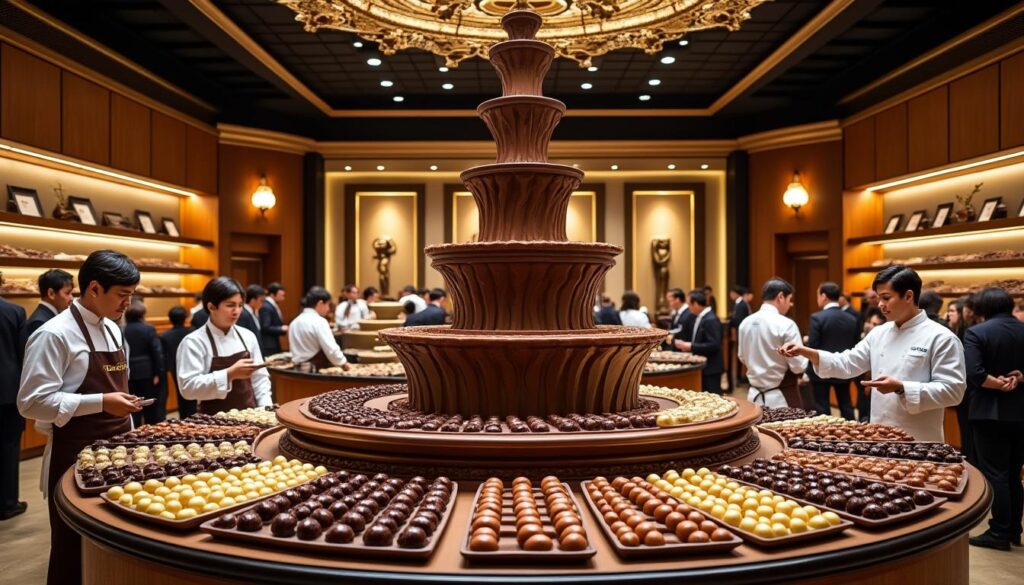 découvrez le salon du chocolat, l'événement incontournable qui rassemble les meilleurs artisans chocolatiers du monde pour célébrer la passion et l'excellence du chocolat.