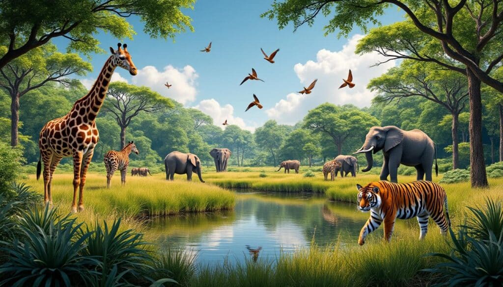 découvrez le zoo de vincennes, où la faune sauvage évolue dans des biozones naturelles recréant leurs habitats d'origine pour une expérience immersive unique.