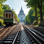 découvrez le funiculaire de montmartre, un moyen rapide et pittoresque pour monter facilement au sacré-cœur et profiter d'une vue imprenable sur paris.