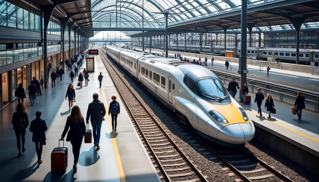 la gare montparnasse est le point de départ principal des trains à destination de la bretagne, offrant des liaisons rapides et confortables vers cette région.