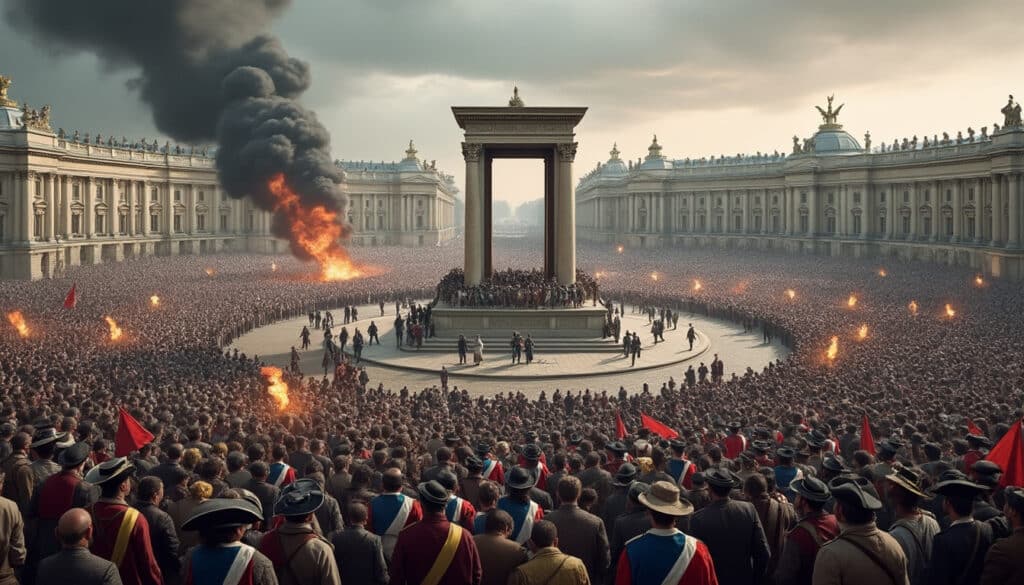 découvrez l'histoire de la place de la concorde, site emblématique de la révolution française où se sont déroulés des événements majeurs.