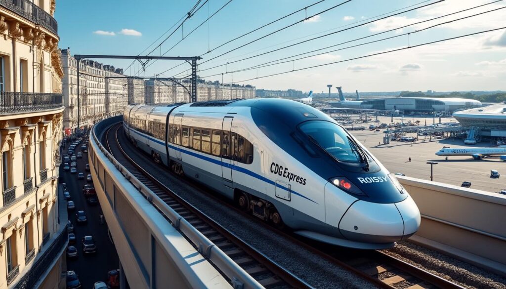 découvrez le cdg express, une liaison rapide et directe entre le centre-ville de paris et l'aéroport roissy pour un trajet simplifié et confortable.