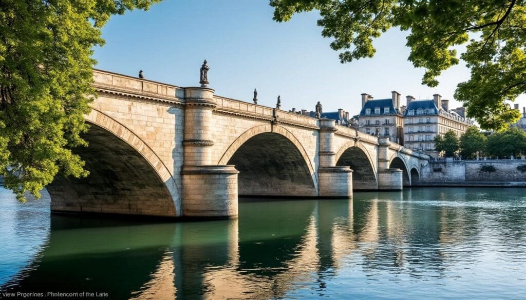 découvrez le pont neuf, le plus ancien pont en pierre qui traverse la seine, symbole historique et architectural emblématique de paris.