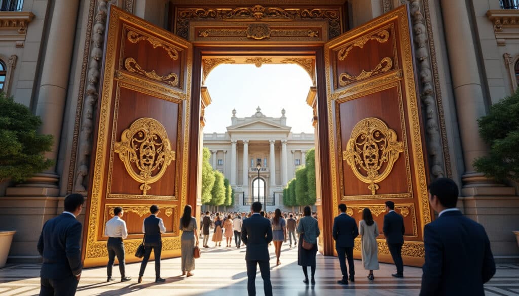 découvrez les journées du patrimoine et explorez les palais officiels habituellement fermés au public lors d'événements uniques et culturels.