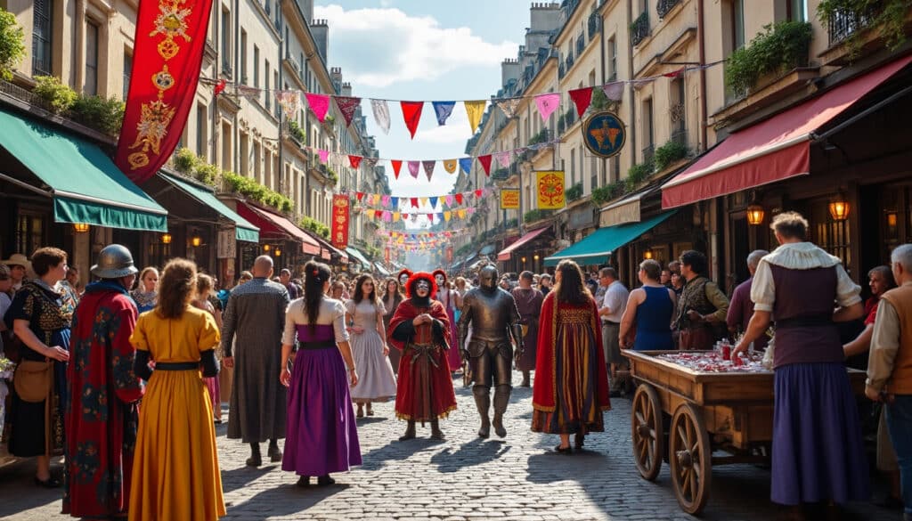 découvrez le carnaval de paris, une fête colorée qui ravive les traditions médiévales de la mi-carême avec costumes, défilés et animations festives.